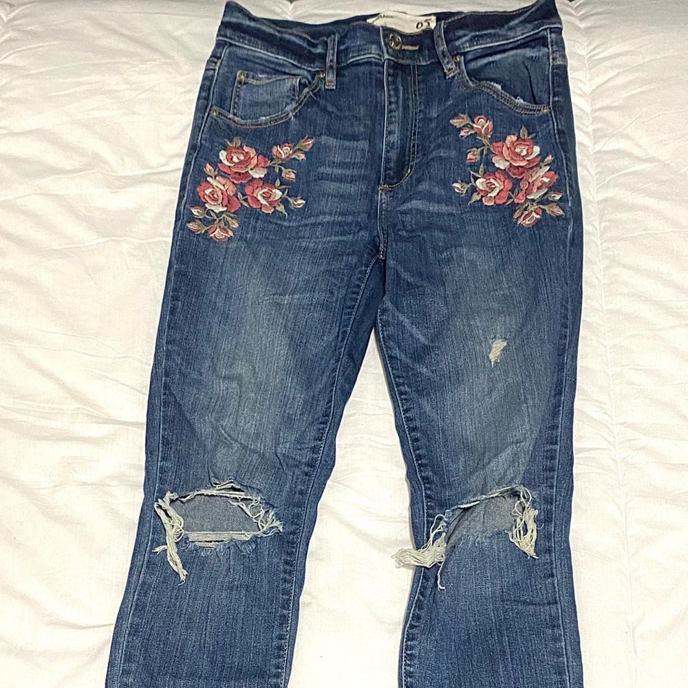 High rise jeans